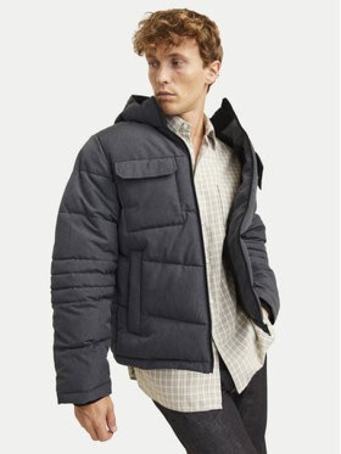 Jack & Jones Kurtka zimowa Build 12256858 Szary Regular Fit