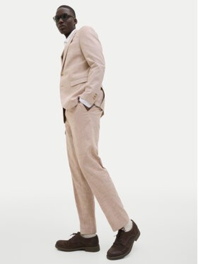 Jack & Jones Chinosy Riviera 12228724 Beżowy Slim Fit