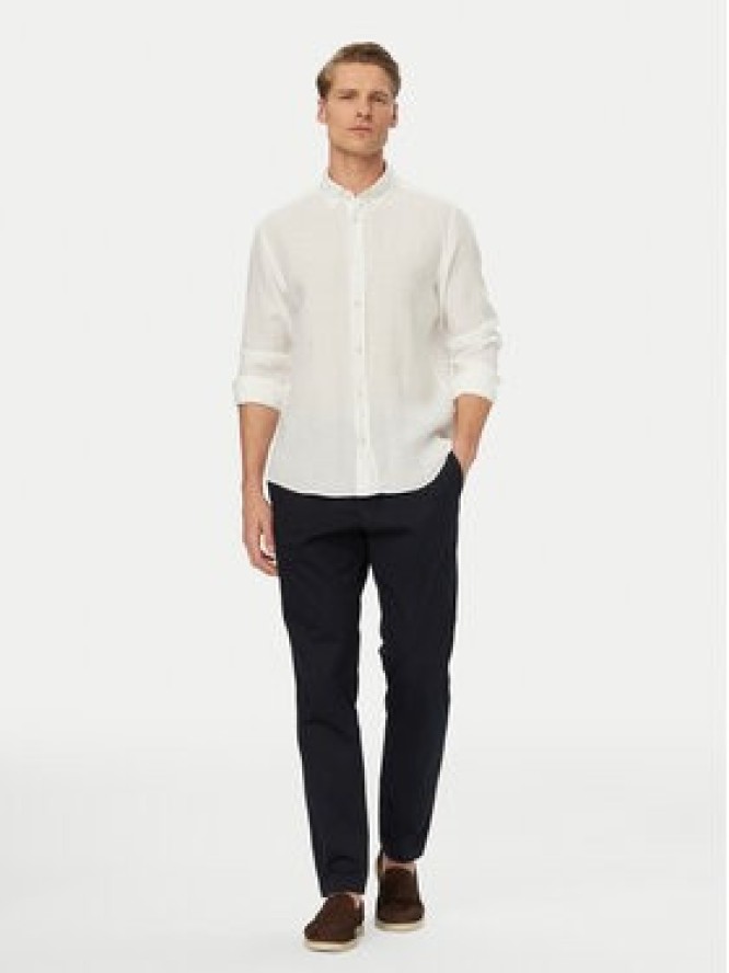 BOSS Koszula H-Liam 50556077 Biały Regular Fit