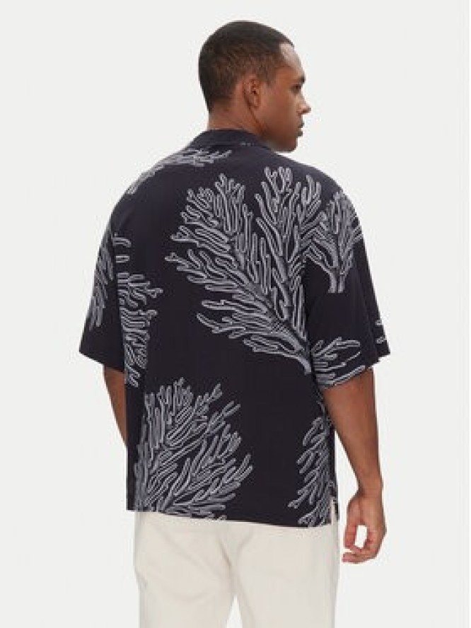 BOSS Koszula Lapisy_M 50538280 Granatowy Relaxed Fit