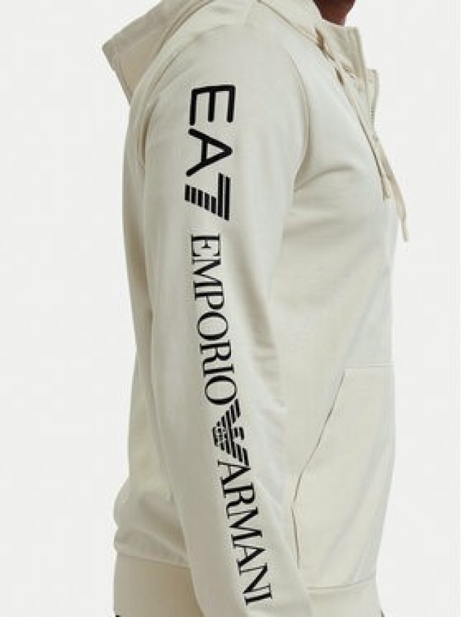 EA7 Emporio Armani Bluza 7M000568 AF13512 U1079 Beżowy jasny Regular Fit