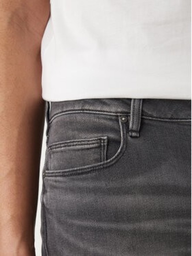 Guess Jeansy Chris M2YA27 D4Q52 Szary Super Skinny Fit