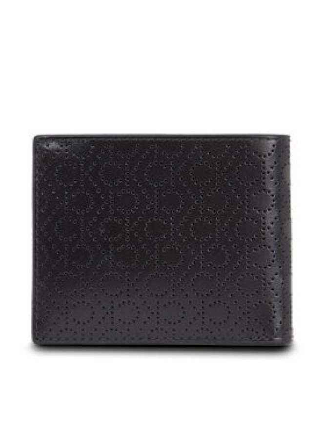 Calvin Klein Portfel Modern Bar Bifold 6Cc W/Bill K50K511834 Czarny