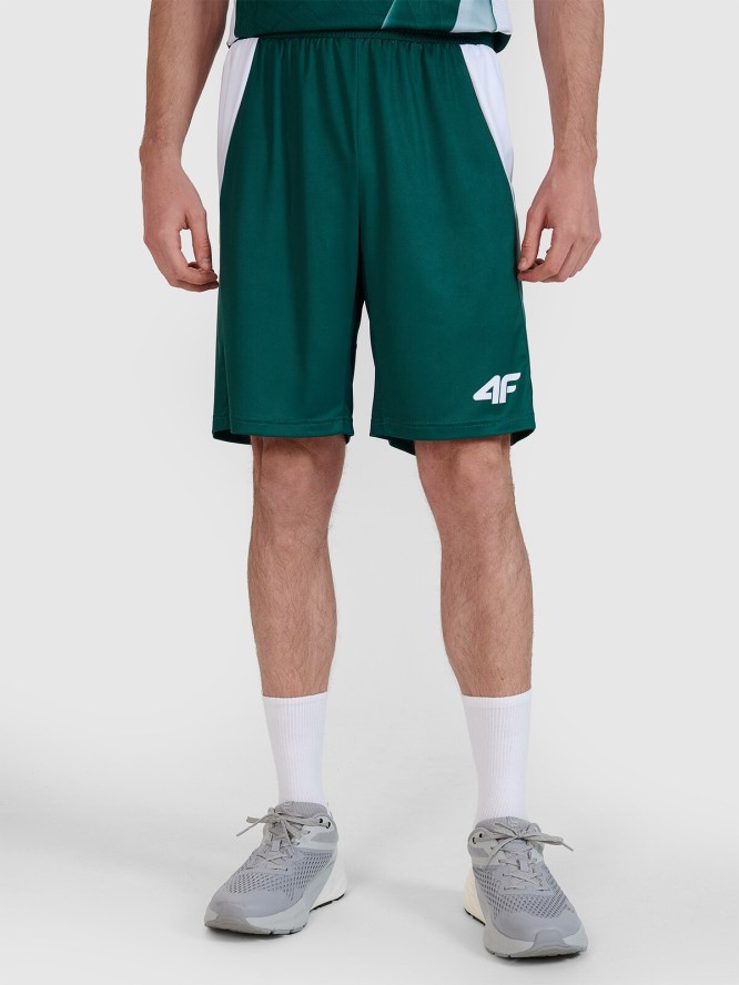 4F Spodenki meczowe replika męskie 4F x Polska Siatkówka - zielone S