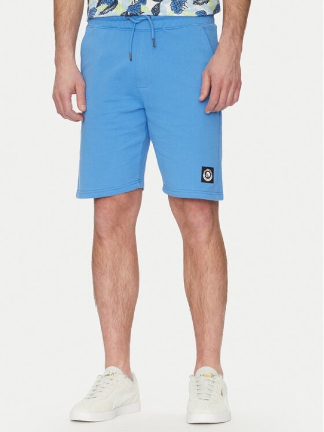 Blend Szorty sportowe 20718064 Niebieski Regular Fit