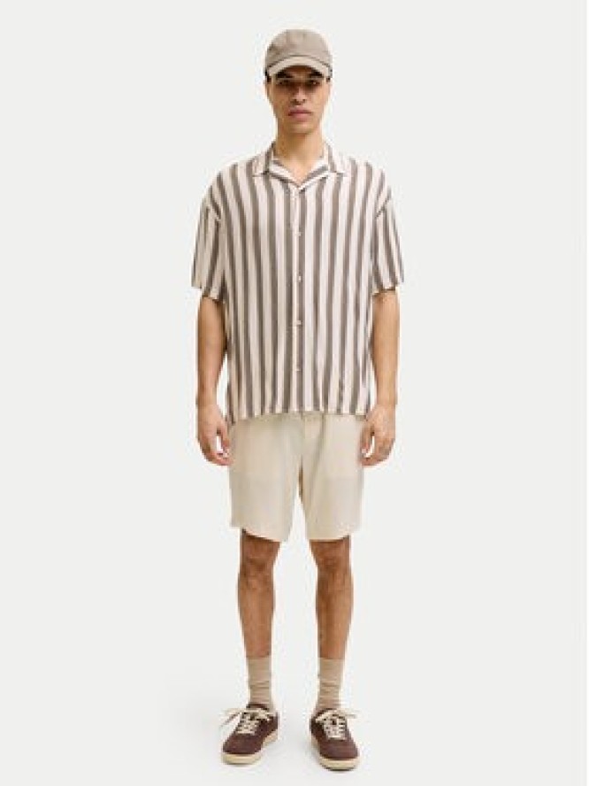 Jack & Jones Szorty materiałowe Ace Mykonos 12269376 Beżowy Regular Fit