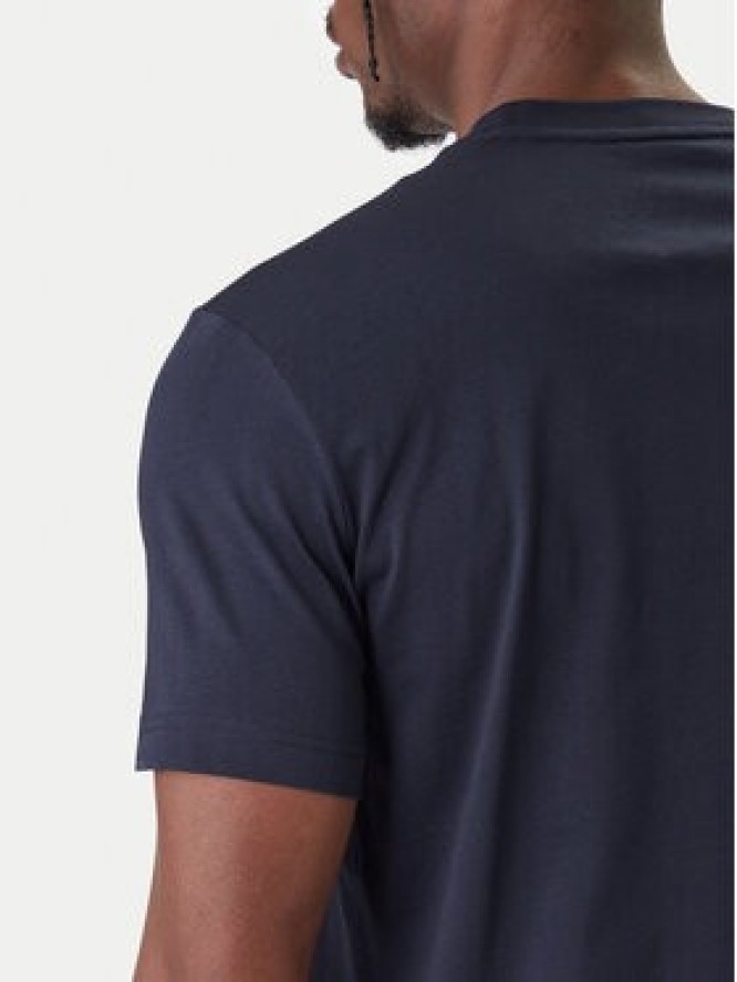 EA7 Emporio Armani T-Shirt 7M001412 AF22264 UB102 Granatowy Regular Fit
