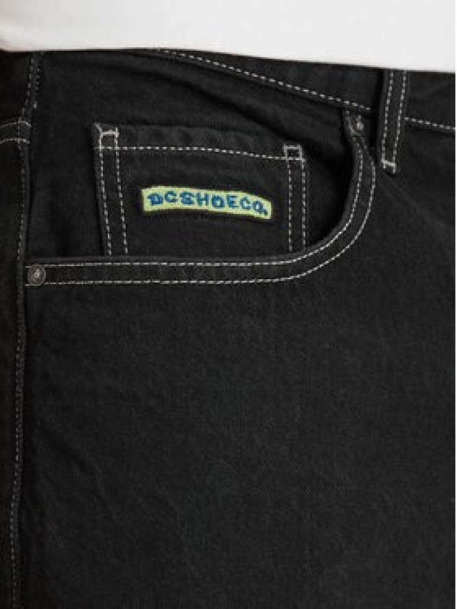 DC Shoes Jeansy EDYDP03435 Czarny Baggy Fit