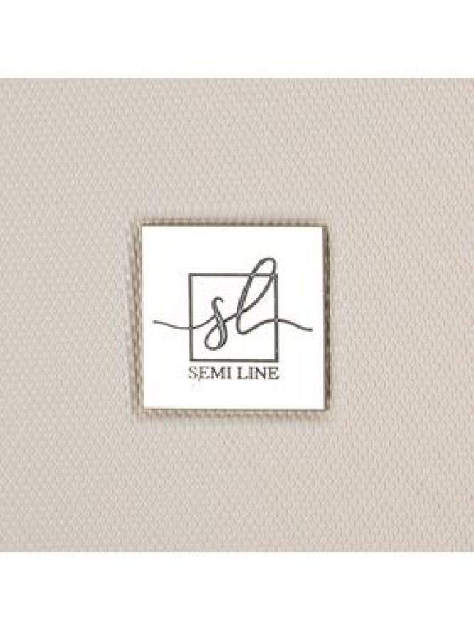 Semi Line Walizka duża T5670-4 Biały