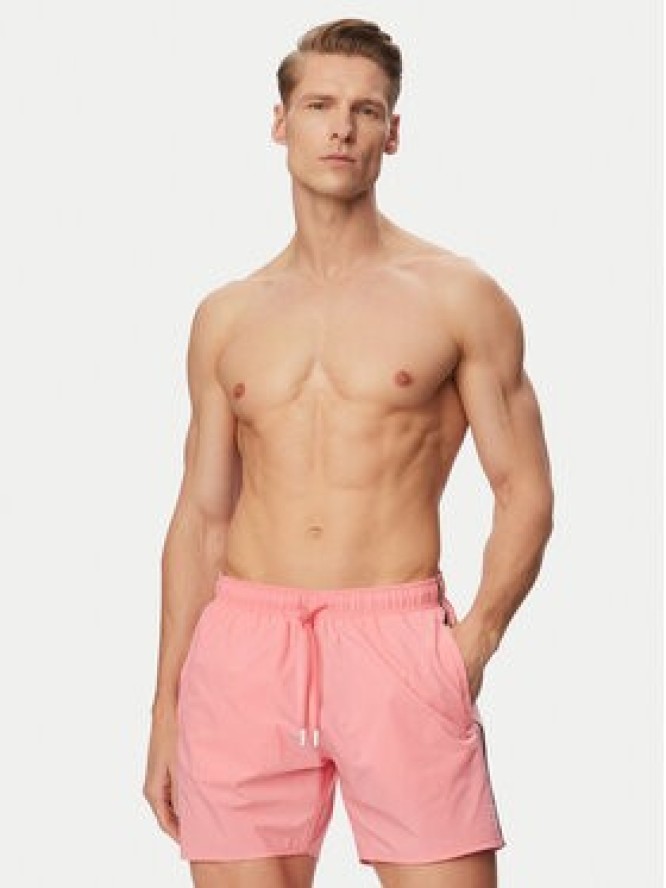 BOSS Szorty kąpielowe Iconic 50491594 Różowy jasny Regular Fit