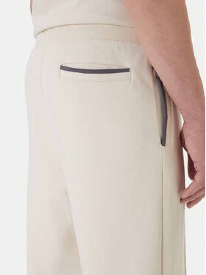 BOSS Spodnie dresowe Sense 50557197 Beżowy Regular Fit