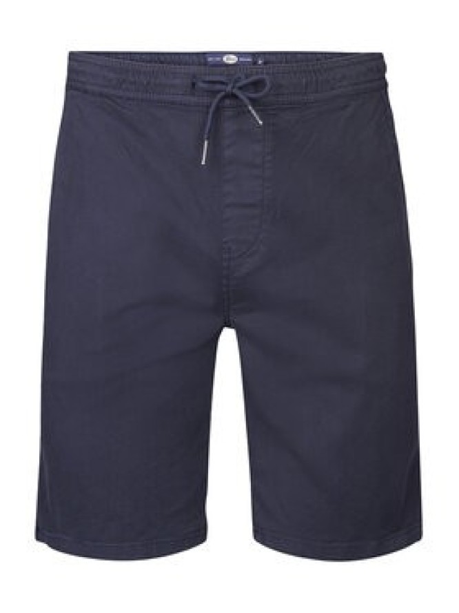 Petrol Industries Szorty materiałowe M-1050-SHO527 Granatowy Regular Fit