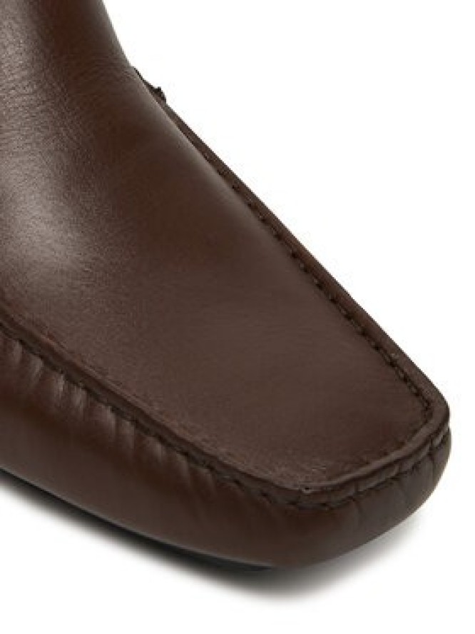 Calvin Klein Mokasyny Driver Lth HM0HM01864 Brązowy