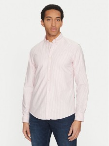 BOSS Koszula Roan 50520275 Różowy Slim Fit