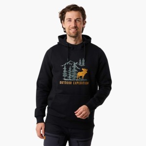 Bluza Z Kapturem Mężczyzna Forest Oddychający