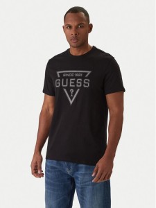 Guess T-Shirt M6RI09 I3Z14 Czarny Regular Fit