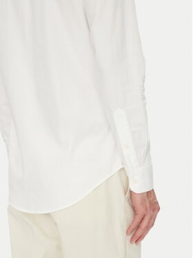 Tommy Hilfiger Koszula MW0MW38556 Biały Slim Fit