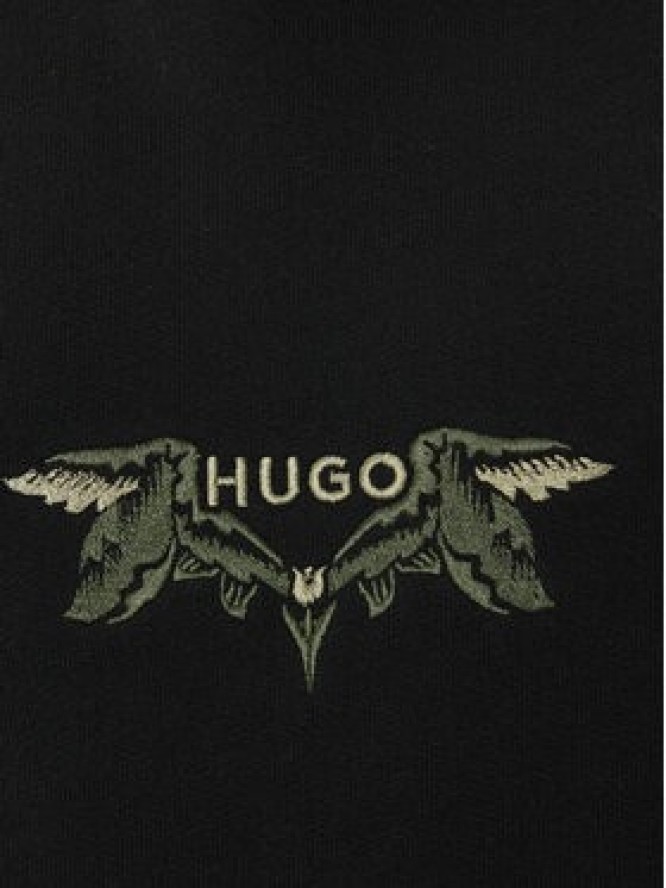 HUGO Bluza 50542558 Czarny Regular Fit