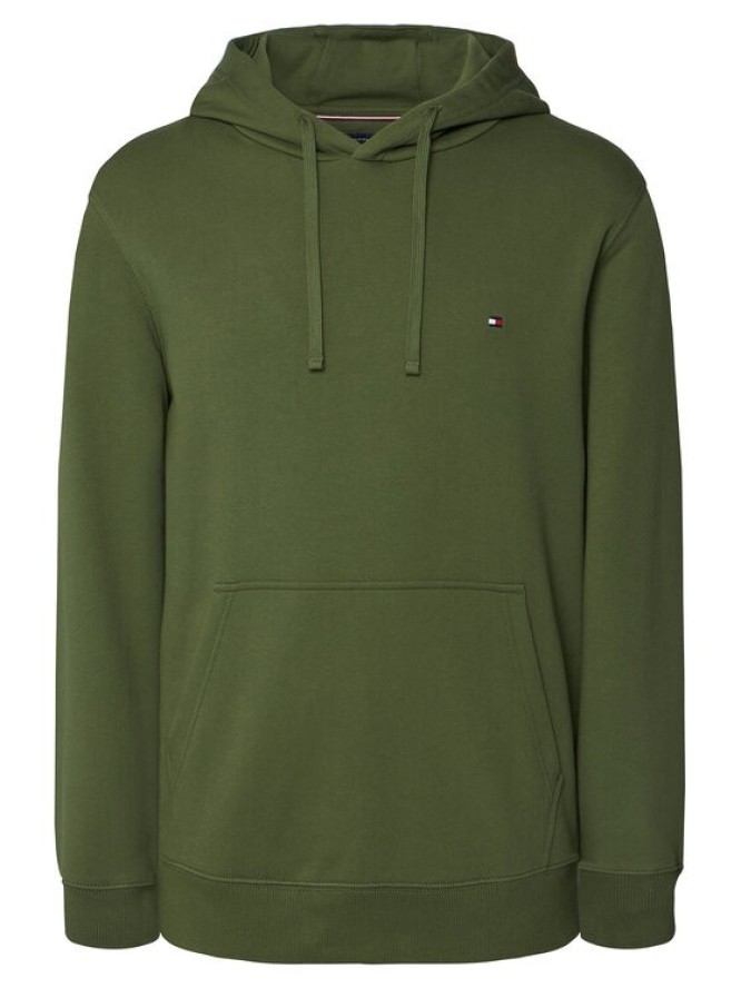 Tommy Hilfiger Bluza Essential MW0MW37235 Zielony Regular Fit