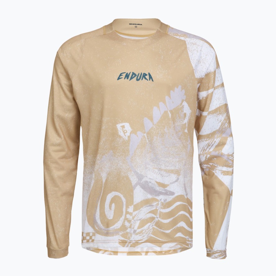 Longsleeve rowerowy męski Endura Singletrack Print