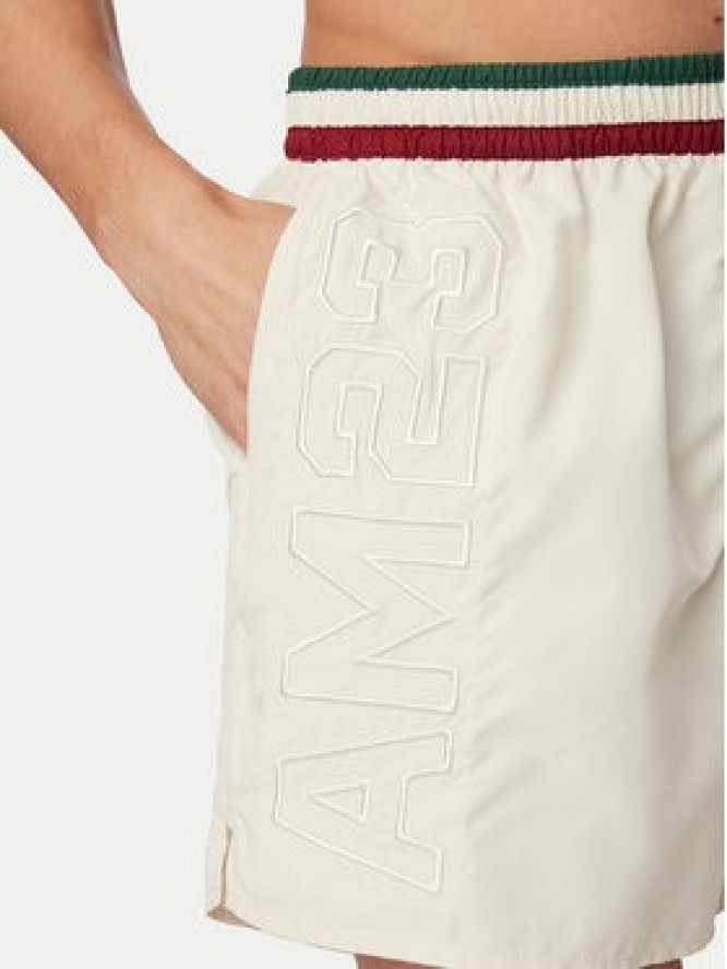 Aeronautica Militare Szorty kąpielowe 261BW0233UCT02967 Biały Regular Fit