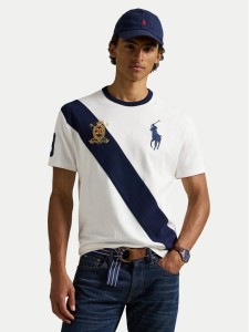 Polo Ralph Lauren T-Shirt 710981767004 Biały Regular Fit