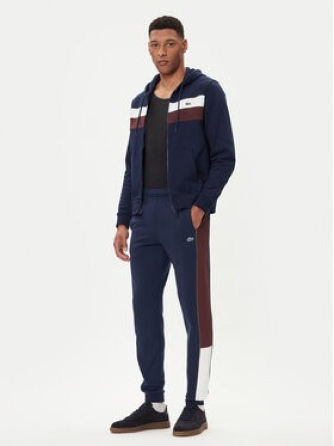 Lacoste Spodnie dresowe XH5923 Granatowy Regular Fit