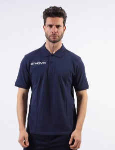 Koszulka polo Givova Polo Cotone Piquet Summer Blue