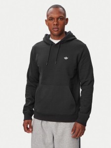 adidas Bluza Trefoil Essentials KS8920 Czarny Regular Fit