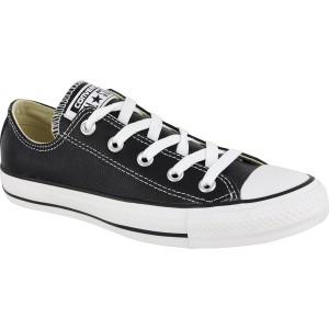 Converse Chuck Taylor Ox Leather, Czarny