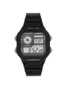 Casio Zegarek AE-1200WH-1AVEF Czarny
