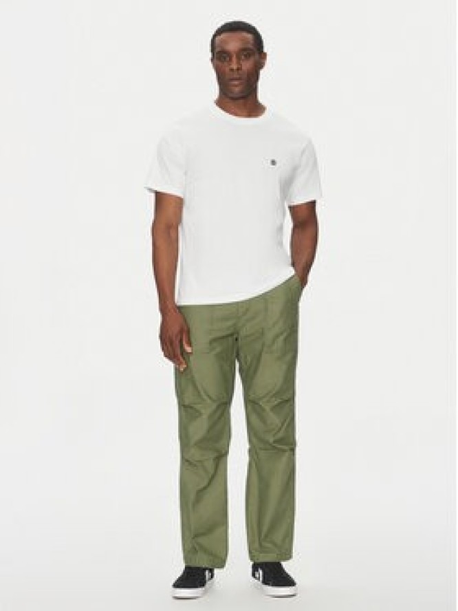 Element T-Shirt ELYKT00168 Biały Regular Fit