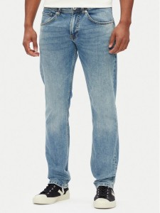 Pepe Jeans Jeansy PM207393 Niebieski Straight Fit