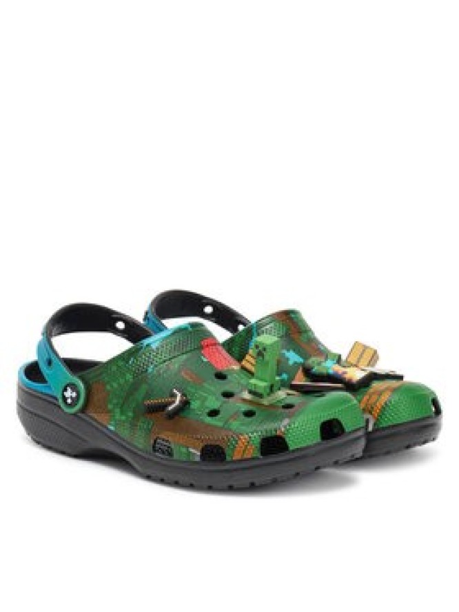 Crocs Klapki Minecraft Cls Clg 210829 Kolorowy