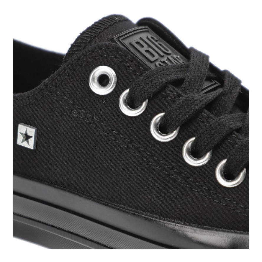 Czarne Trampki Big Star Sportowe Buty Unisex