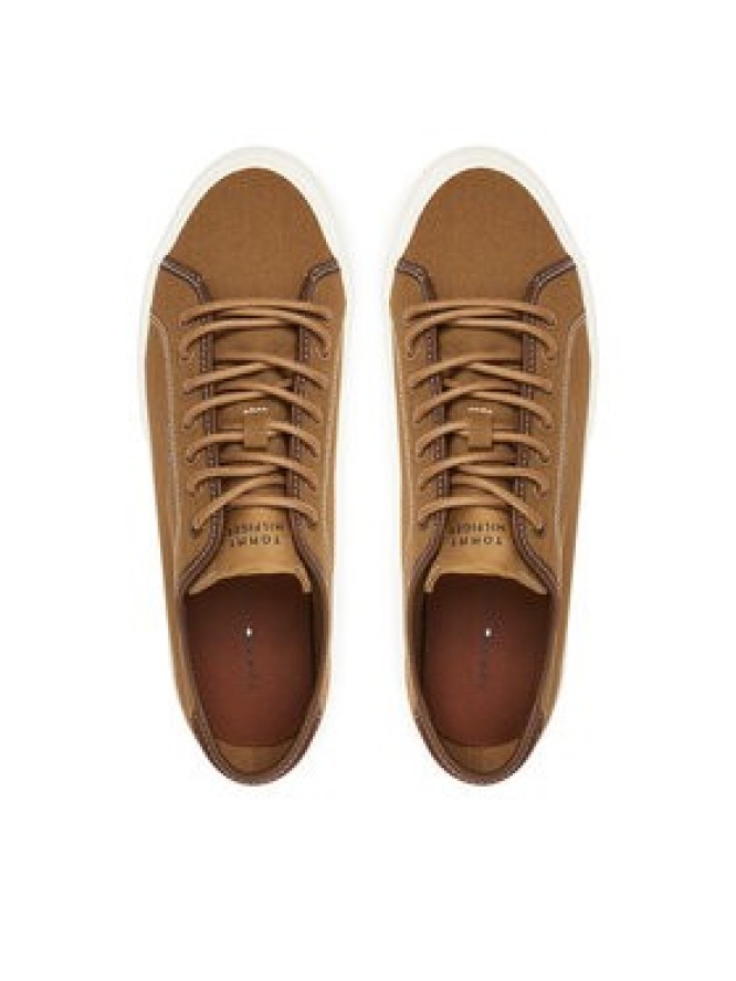 Tommy Hilfiger Tenisówki Hi Vulc Street Canvas FM0FM05515 Brązowy