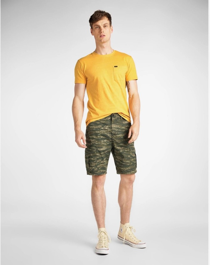 SZORTY MĘSKIE LEE FATIGUE SHORT CAMO L73BCJ86 112120337