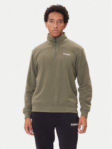 Napapijri Bluza B-Small Box Hz NP0A88TO Zielony Relaxed Fit