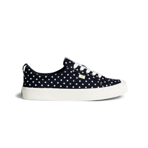 Tenisówki Cariuma OCA Low Polka Dot Black Canvas