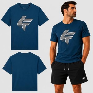 KOSZULKA MĘSKA 4F T-SHIRT BAWEŁNIANY SPORTOWY NA CO DZIEŃ M2662 SS26