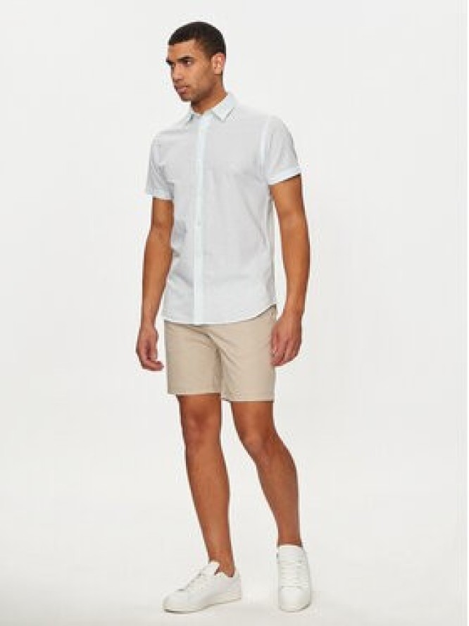 Jack & Jones Szorty materiałowe Jpstmarco 12249321 Beżowy Slim Fit