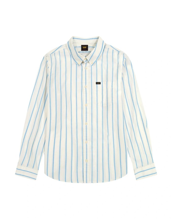MESKA KOSZULA LEE BUTTON DOWN STREAM AURORA STRIP 112363686
