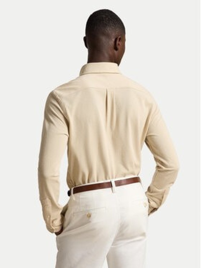 Polo Ralph Lauren Koszula 710P03967502 Beżowy jasny Slim Fit