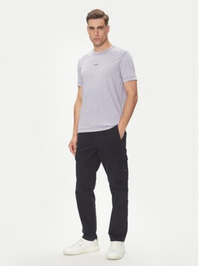 BOSS T-Shirt Tokks 50502173 Fioletowy Regular Fit