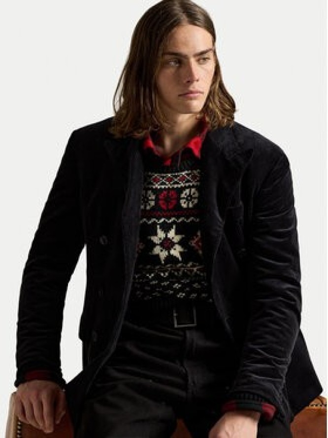 Polo Ralph Lauren Sweter 710982258001 Czarny Regular Fit