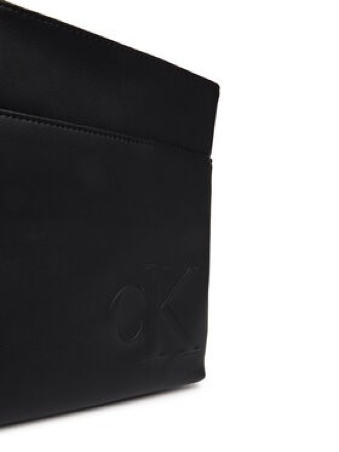 Calvin Klein Saszetka Bold Ck Flatpack LV04D3344G Czarny