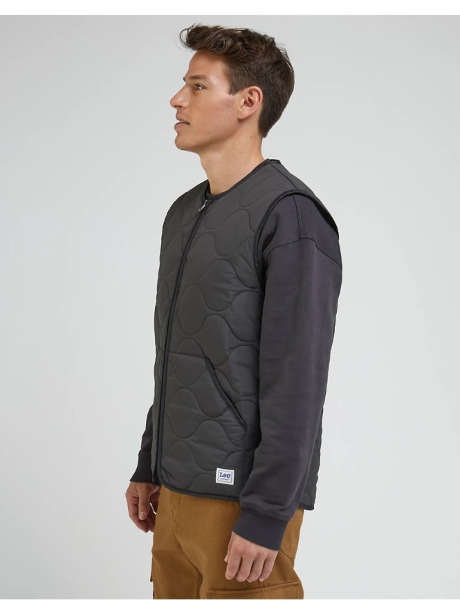 LEE MĘSKA KAMIZELKA VEST WASHED BLACK 112341650 LM15017013