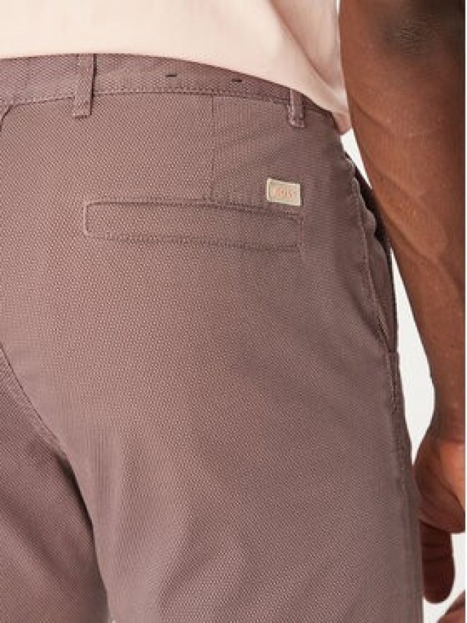 BOSS Szorty materiałowe 50536884 Różowy Regular Fit