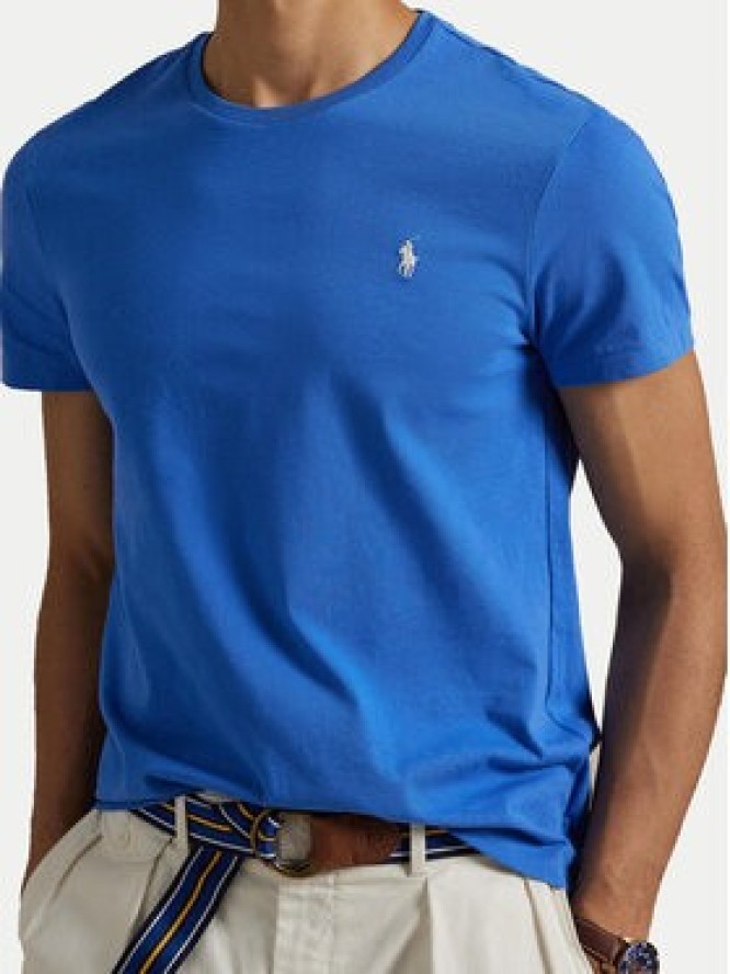 Polo Ralph Lauren T-Shirt 710671438411 Niebieski Slim Fit