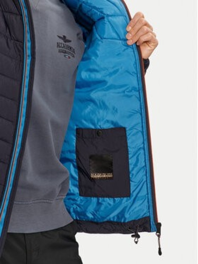 Napapijri Kurtka zimowa A-Lapaz H NP0A4I26 Granatowy Regular Fit